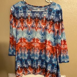 Multi colored top